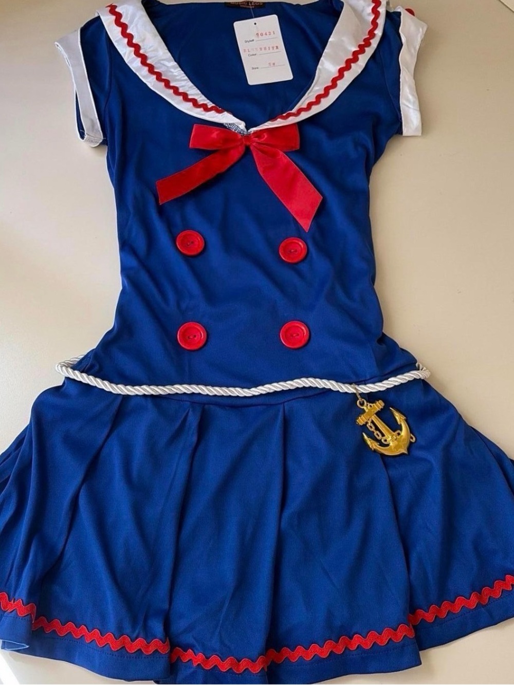 Vintage 2000s Sailor Girl Halloween Costume